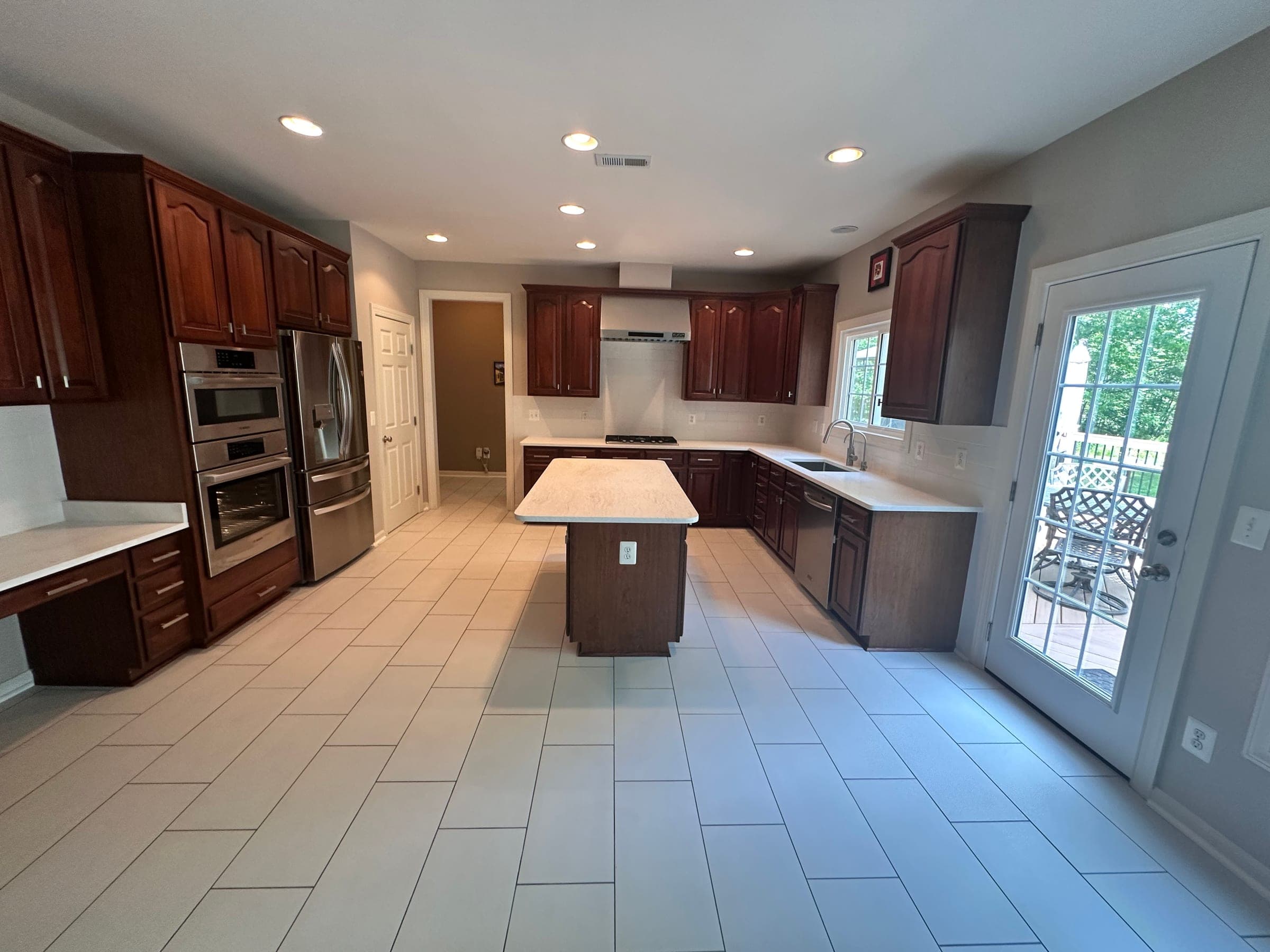 Kitchen Refresh, Cherry Cabinets, Northern Virginia — finished work, photo 2