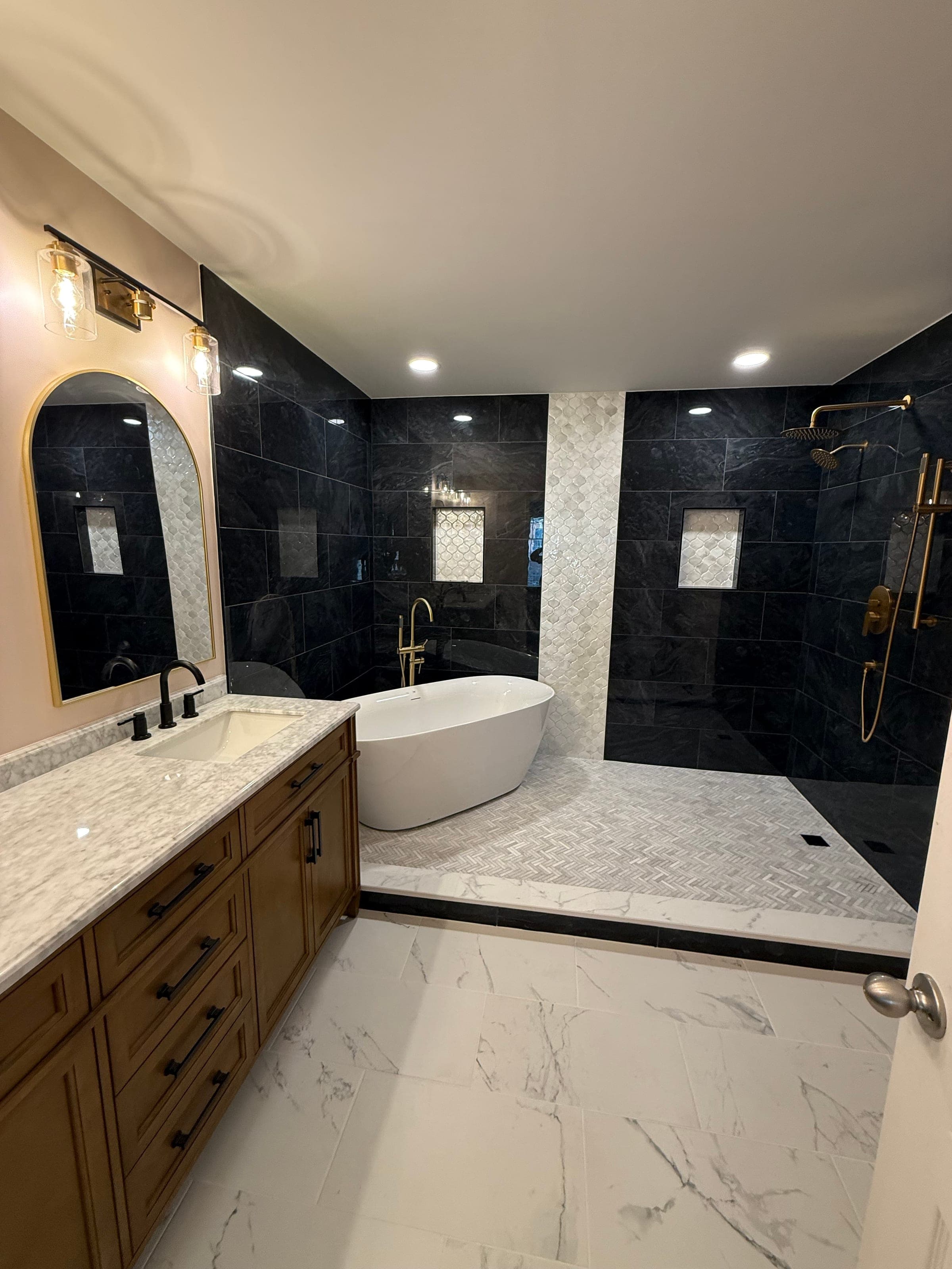 Haymarket Master Bath, Wet-Room Conversion, Haymarket — finished work, photo 5